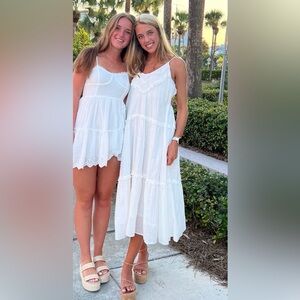 Zara White Maxi Dress